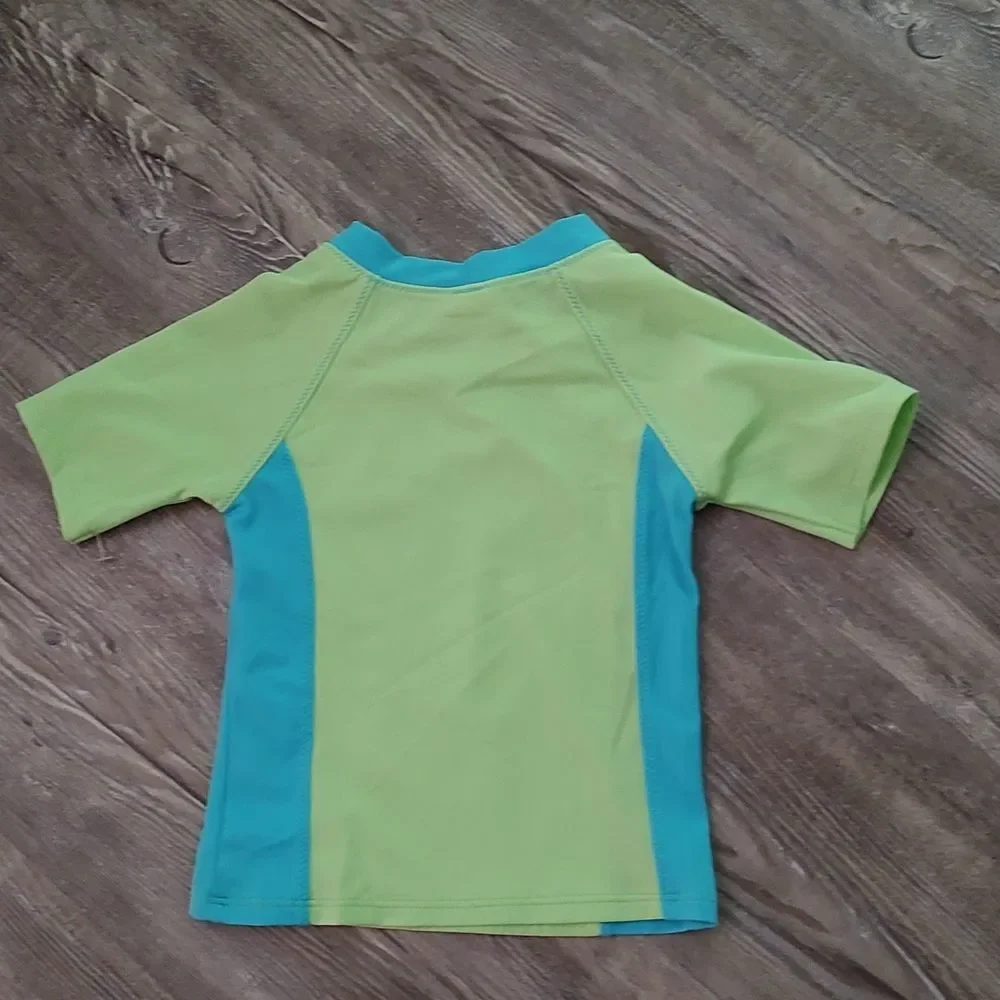 Lands' End RashGuard  Swim Top Sz 4T EUC worn once
